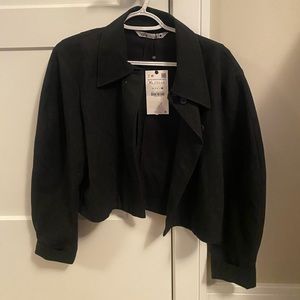 NWT Zara felt jacket